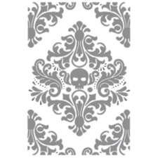 Sizzix Multi-Level Embossing Folder - Tim Holtz / Skull